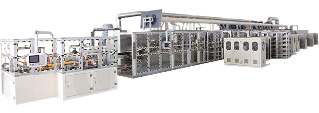 Full Elastic Waistband Baby Diaper Machine